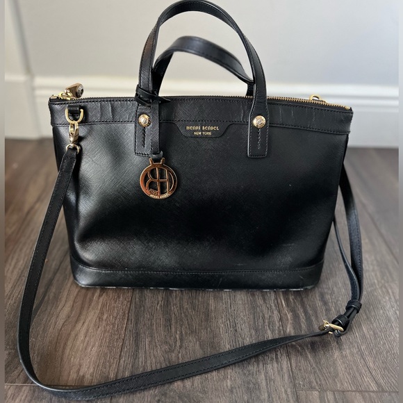 Henri Bendel Black Satchel - Picture 2 of 5